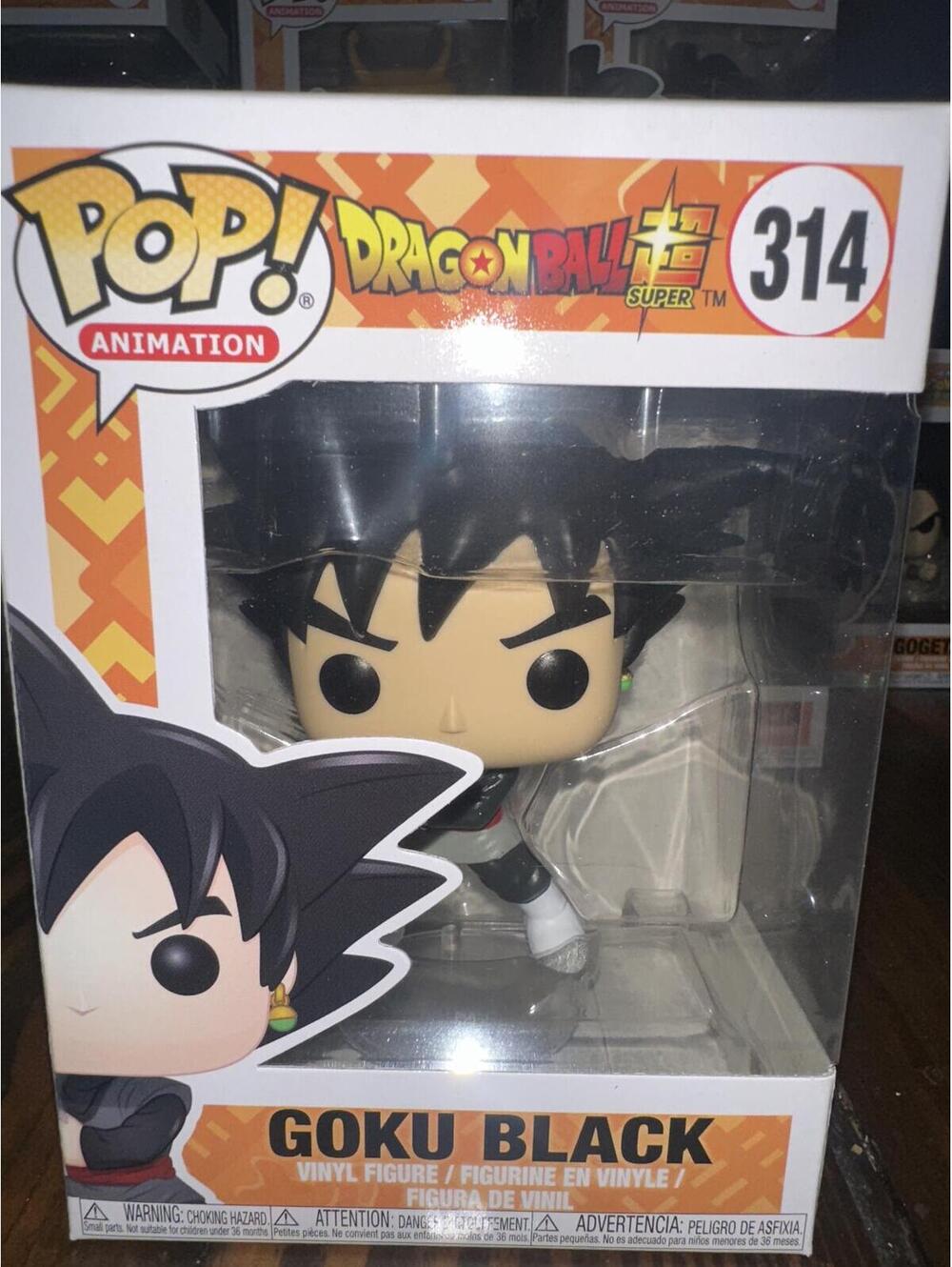 Funko Pop Animation Dragon Ball Super Goku Black Vinyl Figure #314